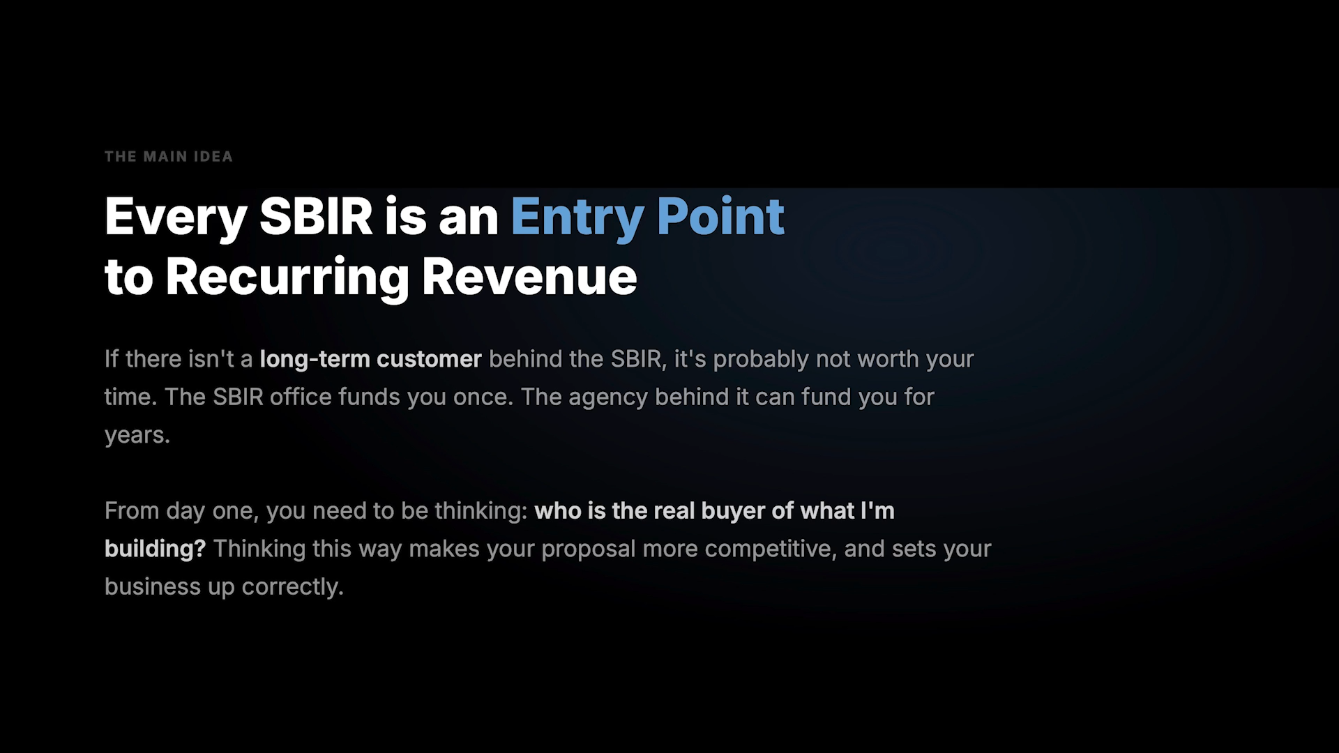 Pick grants the way you'd pick customers