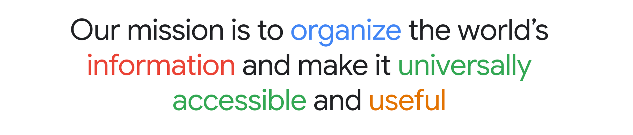 our mission